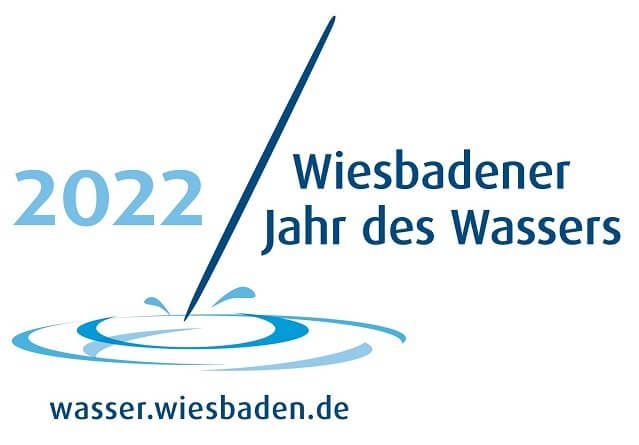 Logo Jahr des Wassers - Wiesbaden 2022